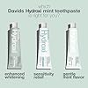 Davids Hydroxi Mild Mint Fluoride Free Nano Hydroxyapatite Toothpaste for Enamel Health & Whitening, Antiplaque, SLS Free, Kid Friendly Gentle Mint Flavor, 4 oz, Made in USA #3