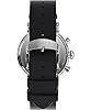 Timex Men's Waterbury Chronograph 40 mm Watch - Black Leather Two-Piece Quick Release Strap Black Dial Silver-Tone Case TW2W20600 #2