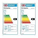 Montpellier MDFRC100C 100cm Dual Fuel Range Cooker – Cream – 7 Gas Burners, 2 Electric Ovens, Separate Grill, Cast Iron Pan Supports - Image 9