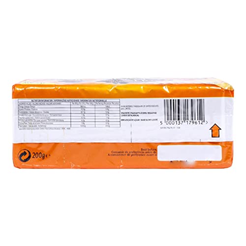Jacob's Cream Cracker No Added Sugar 200G (Pack of 12) - image 2