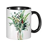 Matériau de qualité supérieure : Ce mug est fabriqué en céramique durable, avec un revêtement lisse et homogène pour une prise en main agréable. Le fond poli et l’anse courbée sont conçus avec soin, offrant à la fois un confort tactile et une finition raffinée.