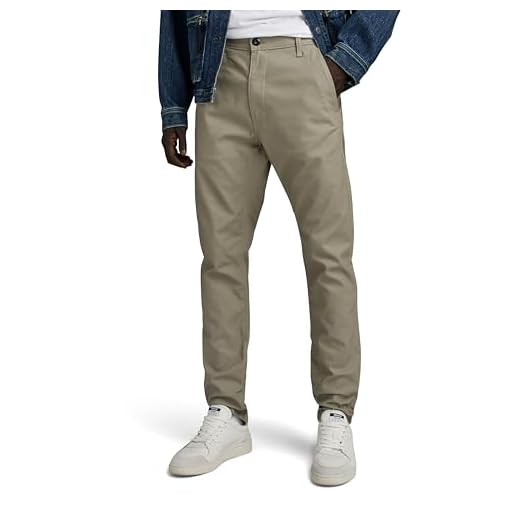 G-STAR Bronson 2.0 Slim Chino Pantalones, Verde Shamrock D21038-d305-2199, 32W / 32L Hombres