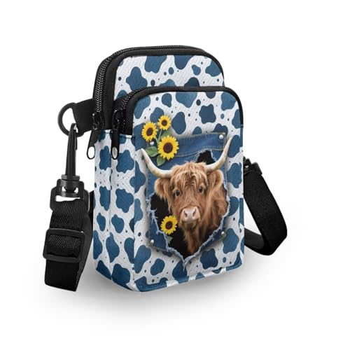 Image of Xpyiqun Small Crossbody Bag Women Phone Purses Sling Shoulder Handbag Cross Body Pouch Wallet Bags