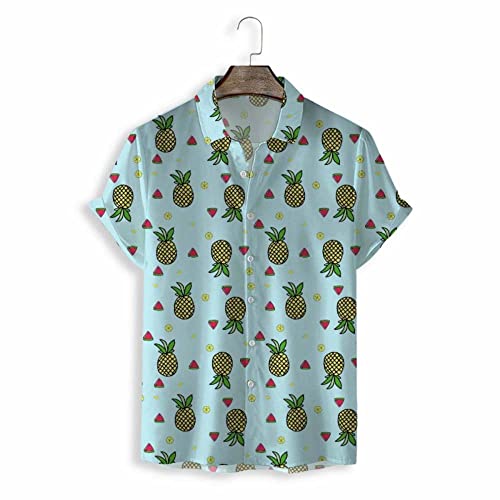 Chemise hawaïenne manches courtes solution anti-transpiration pour homme adepte de look tropical