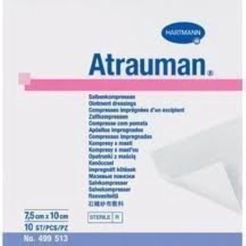 Atrauman Tulle 7.5 x 10cm x50 pansement brulure et plaie
