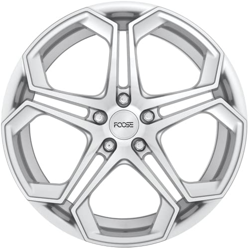 Amazon.com: Foose F170 Impala 20x10.5 5x115 +20mm Silver Wheel Rim