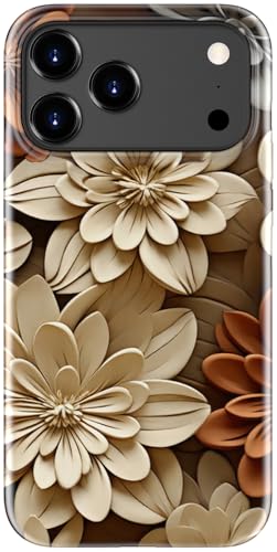 DorisMax for iPhone 17 Pro Max Case - Wireless Charging - Cute Floral - image 1