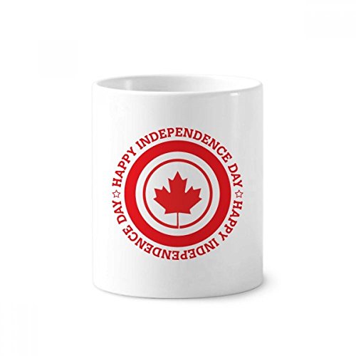 Porte-brosse à dents céramique Canada tasse blanche de bureau et salle de bain