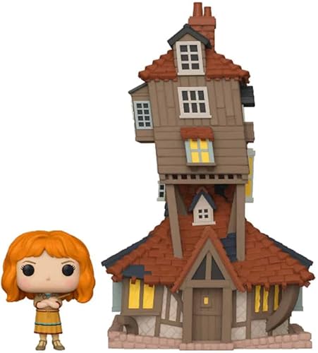 Funko Pop! Town Harry Potter The Burrow y Molly Weasley Funko Pop! Figura de vinilo - Funko Shop y NYCC 2020 Exclusivo compartido