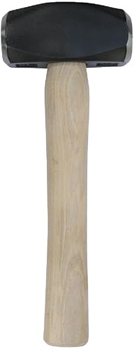 Miniatura 19 de Truper 33186 Martillo de trineo de 6 libras, mango de nogal, 16 pulgadas