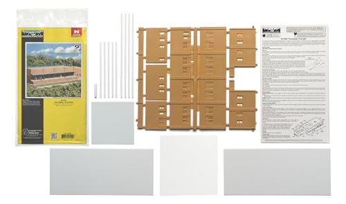 Woodland Scenics N Scale (1:160) Warehouse Freight Loading Kit 1:160 51000 DPM Trackside Transfer #51000 - Image 2