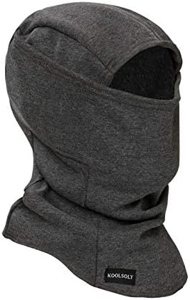 KOOLSOLY Balaclava Ski MaskWarm and Windproof Fleece Winter Sports Cap,for Men Women