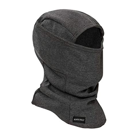 KOOLSOLY Windproof Fleece Balaclava Ski Mask Cover