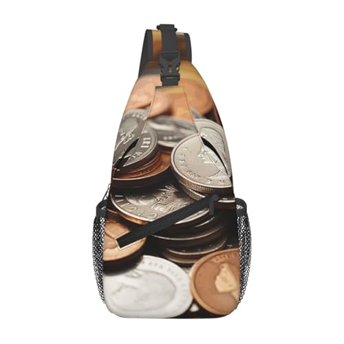 Mochila bandolera tipo cruz para viaje y senderismo