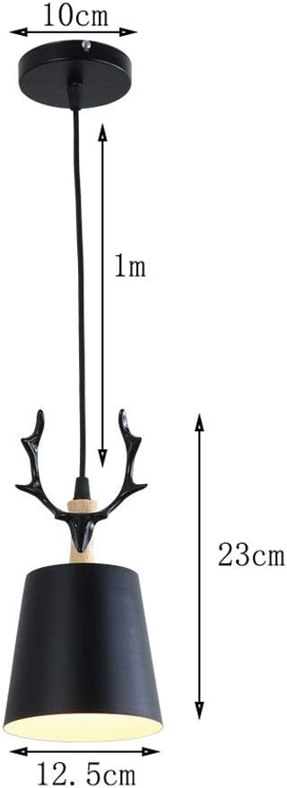 CSSYKV Restaurant Creatief Lustre Couleur Bar Tafel Abat-jour En Métal Personnalisé Art Décoration Lampe Chambre Restaurant Bar Plafond Hanglamp Plafonnier E27 Lampe Réglable À Tête Unique photo 2
