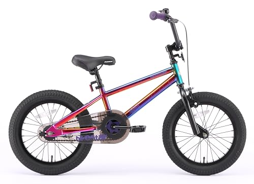 Miniatura 2 de Bikestar Bicicleta Infantil Para Niños Y Niñas A Partir De 4 Años Bici 16 Pulgadas Con Frenos 16 Edición Bmx Negro Azul