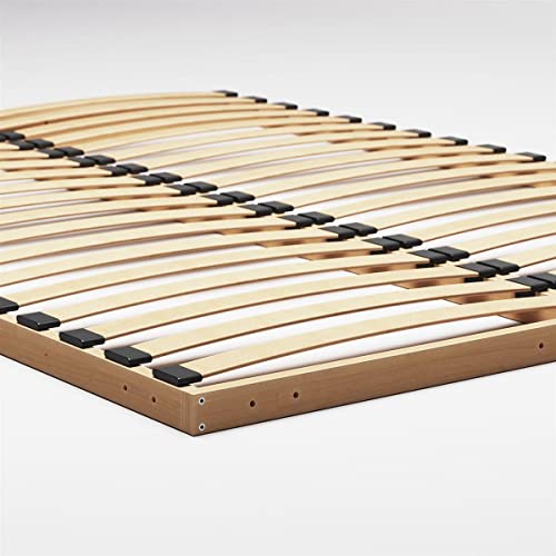 SMARTBett Standard 140x200cm poziome białe | Łóżko rozkładane, ściana, składane, ukryte