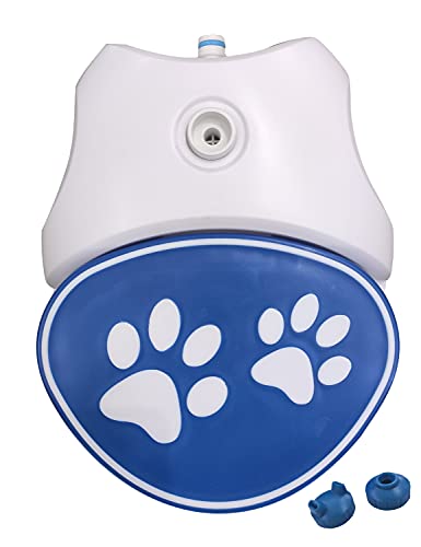 EzyReach Trinkbrunnen Druckpedal Aktivierter Hundegarten Wasserbrunnen Outdoor Wassersprinkler Haustier Kühlspielzeug Einstellbarer Wasserdruck Cover