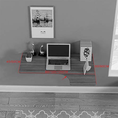 Bureau d'ordinateur pliant et table à manger murale de cuisine - 6