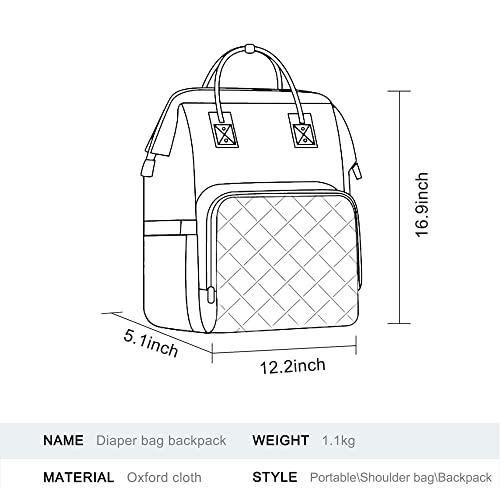 Salifa Diaper Bag Backpack With Changing Station, 3 In 1 Baby Diaper Backpack With Foldable Changing Pad, Large Waterproof Travel Back Pack For Moms Dads, Black #TOP5