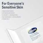 Cetaphil Gentle Makeup Removing Face Wipes, Daily Cleansing Facial Towelettes Gently Remove Makeup, Fragrance and Alcohol Free, 25 Count - Image 4