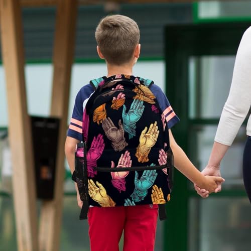 Sac à dos d'école pour garçons et filles avec trousse - 6