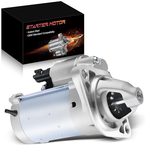 AOTPAT Starter Motor for Toyota Corolla 2003-2008, Matrix 2003-2008, for:-Pontiac Vibe 2003-2008 1.8L L4 1.6KW 12V Clockwise 10 Teeth, Replace OE# 28100-0D080 17841 28100-22090 SR107298