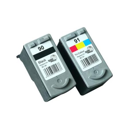 Amazon キャノン 90 91 ブラック カラーセット プリンターインク リサイクルインクカートリッジ Canon Pixus Mp470 Mp460 Mp450 Mp170 Ip2600 Ip2500 Ip20 Ip1700 再生インク 70 71 インク王国 インクカートリッジ 通販