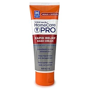 Welmedix HomeCare PRO Rapid Relief Adult Diaper Rash Cream – Extra Thick, Moisturizing Barrier Cream for Incontinence…