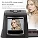 35mm Slide Scanner & Film Viewer, 2.4-inch LCD Screen Slide Viewer,for 35mm Old Slides to Digital, Portable Negative Scanner,Include Easy Load Film Adapters