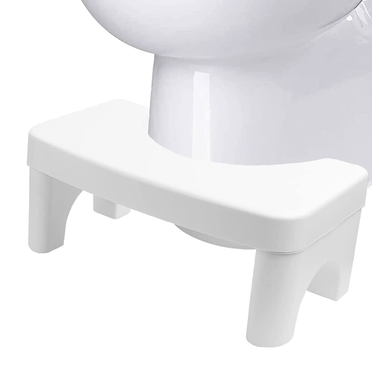 Taboret toaletowy, składany, demontowalny, do kucania na toalecie, 18 cm wysokości, bezpieczny, zdrowszy, prosta konstrukcja