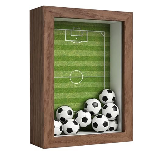 4x6 Soccer Shadow Box Frame, DIY 2026 Photo Display Case