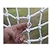 Child Safety Net Fall Protection Net Rope Stairs Cargo Net Climb Playground Rock Nylon Mesh Tree Web Outdoor Treehouse White 6mm,5cm,10 * 2M(33 * 7ft)