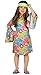 Produktbild Fancy Me Jungen oder Mädchen grün 1960s Jahre Hippie Hippy Kostüm Kleid Outfit 3-12 Jahre - Mädchen, 5-6 Years