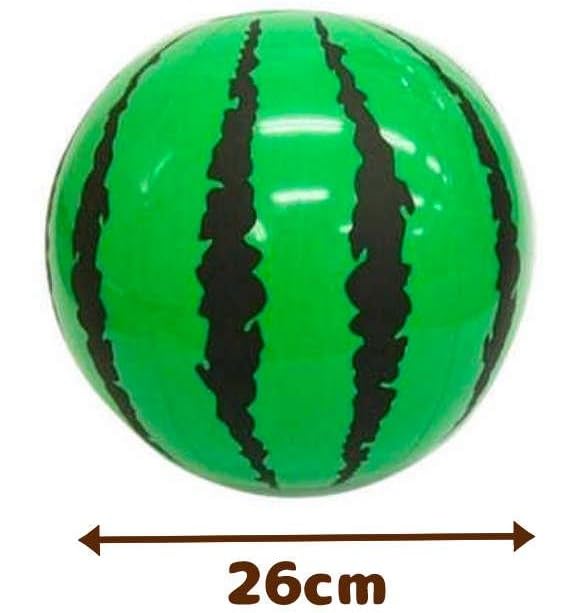 Amazon.co.jp: スイカビーチボール スイカ 西瓜 ビーチボール 海