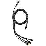 2. Material: El cable utiliza material impermeable, alto coeficiente de impermeabilidad, negro, resistente al desgaste y no se daña fácilmente, el peso es de 200G y la longitud del cable es de 1,6 m. El enchufe de distancia total del cable