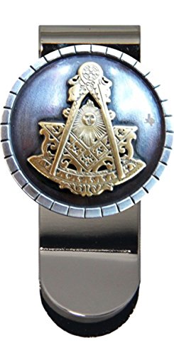 Masonic Past Master Money Clip
