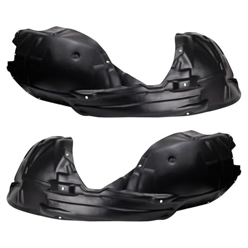 Image of TRQ Inner Fender Liner Set Compatible with 2015-2022 Dodge Challenger CH1248173 CH1249173