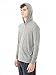 Alternative Men's Zip Hoodie, Eco Grey, Medium