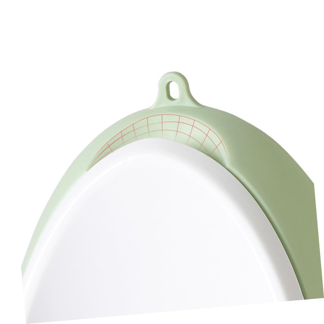 Adjustable Rocket Shape Urinal Potty Training Toilet for Boys Cartoon Design Easy to Install and Clean Light Green Potty Toilet Training Aid