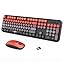 102 Keys Black Orange