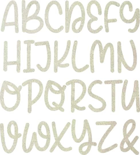 Wooden Letter 10" Blank A Daytime Girlie Font MDF DIY Craft