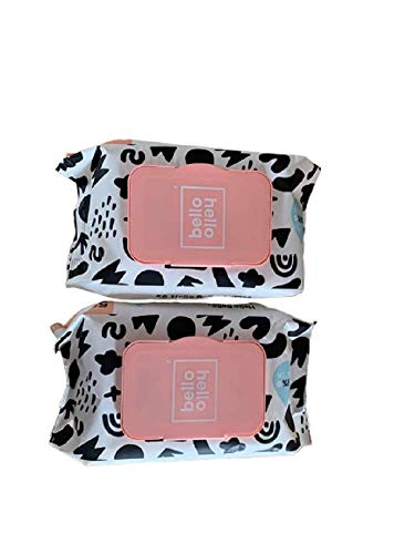 Hello Bello Natural Free, 56 Wipes (Pack of 2)