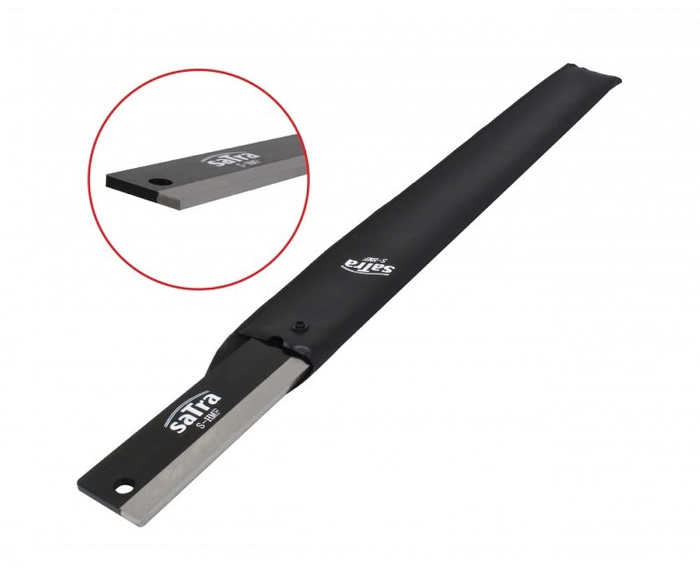 Satra Règle à cheveux pour bloc moteur et culasse automobile, longueur 610 mm, largeur 50 mm, avec étui de protection
