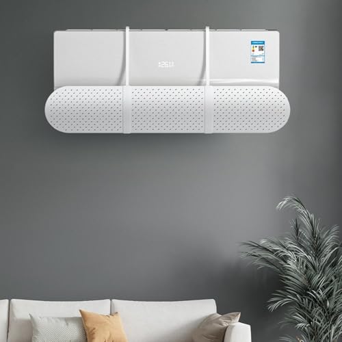 Vasiumic Deflector De Viento Para Aire Acondicionado Para Protección Directa Del Flujo De Aire, Placa Guía De Salida De Aire Ajustable Con Material De Polipropileno, Protector De Viento De Ca Colgante