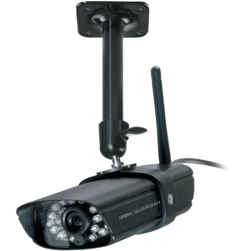 Uniden Wireless Weather Proof Video Surveillance Camera - Black (GC45)