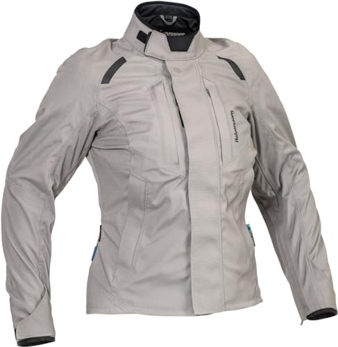 Image of Halvarssons Jolen waterproof Ladies Motorcycle Textile Jacket, grey, 44