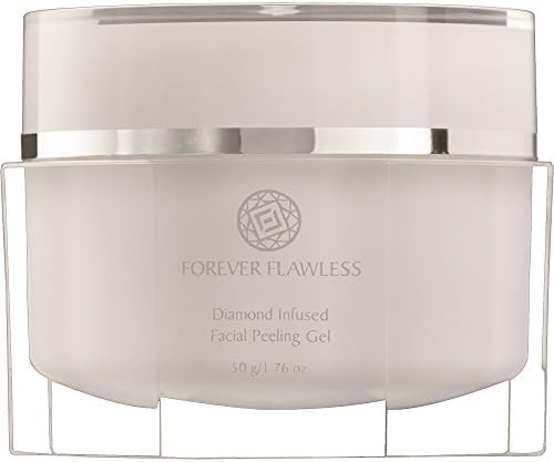 Forever Flawless Diamond Infused Facial Peeling Gel. New & Improved Formula for Best Exfoliation, Microdermabrasion, Purification & Detox for a Flawless, Glowing Skin.
