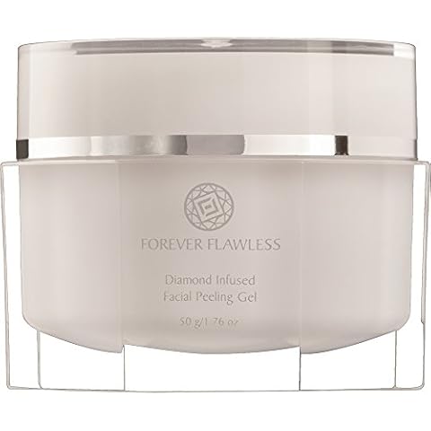 Forever Flawless Diamond Infused Facial Peeling Gel. New & Improved Formula for Best Exfoliation, Microdermabrasion, Purification & Detox for a Flawless, Glowing Skin. Cover