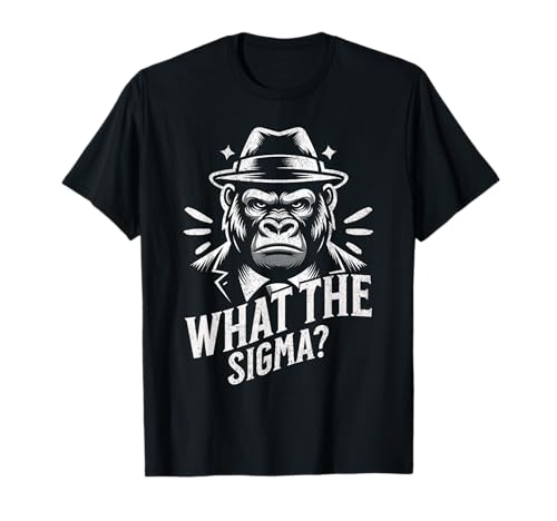 Funny What The Sigma Ironic Meme Brainrot Citation T-Shirt